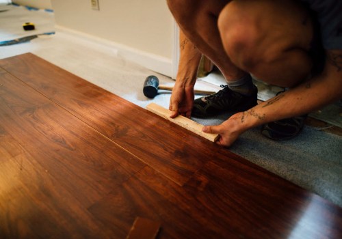 How long after laying laminate flooring can you walk on it?